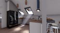 do interior renderings with furniture recommendation