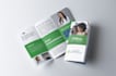 design company profile, trifold brochure, bifold flyer, pamphlet, print, digital