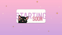 design cute animated twitch overlays and stream packages
