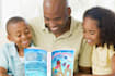 create 5 different children 3d book mockup