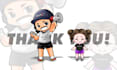 draw chibi cartoon fanart,original character,photo,etc