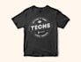 create groovy hippie t shirt design