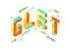 convert text to 3d isometric typography art