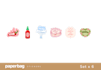 do a cute kawaii stickers