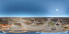 stitch, sky replace and match sunstar in your 360 drone panorama
