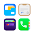design mobile app icon and logo