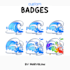 do amazing sub badges for your twitch, discord etc