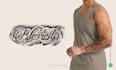 do custom tattoo design, lettering text writing script minimalist tatoo