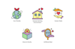design custom vector icon set in 24 hours