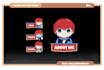 draw a cute chibi panel for your twitch