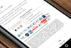 design modern clickable HTML email signature for gmail, outlook , apple