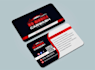 design business card for car wash, auto detailing, rental, repair, car service