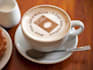 write text or put your logo in coffee cup