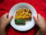 make you artwork out of food