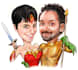 draw you as a famous hero