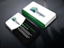 design business card and brand identity