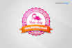 design minimalist badge logo