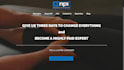 create a professional website or blog