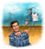 draw a humor starring you or anyone, funny illustration cartoon portrait