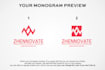 design a creative logo from your initials name