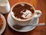 write text or put your logo in coffee cup