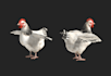 create 3d character creature for game, animation, cartoon