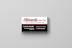 create a minimalist business card with qr code