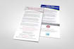 create print ready rack card design or postcard design