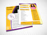 design a high impact media kit, one sheet, or speaker sheet