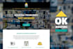design your website clean modern responsive