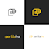 design a flat minimal logo design