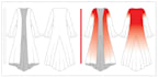 draw fashion technical cad drawing