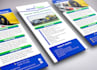 create print ready rack card design or postcard design