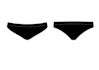illustrate fashion technical drawing for intimates