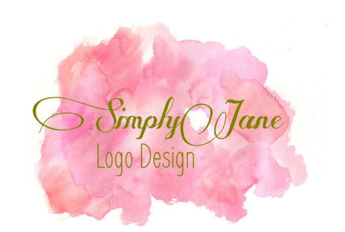 Signature handwritten logo on watercolor by Simplyjane | Fiverr