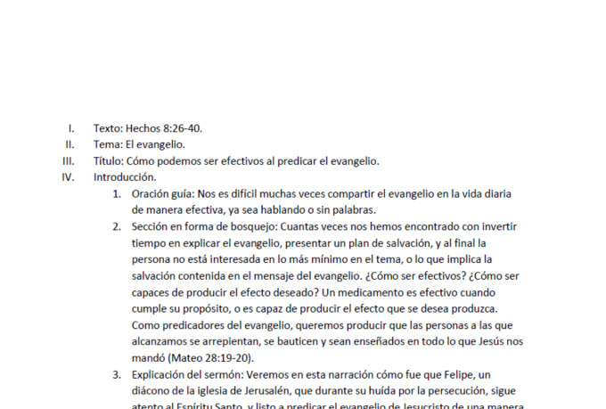 Hacer un bosquejo de predicación expositiva de la biblia by Drjnavas