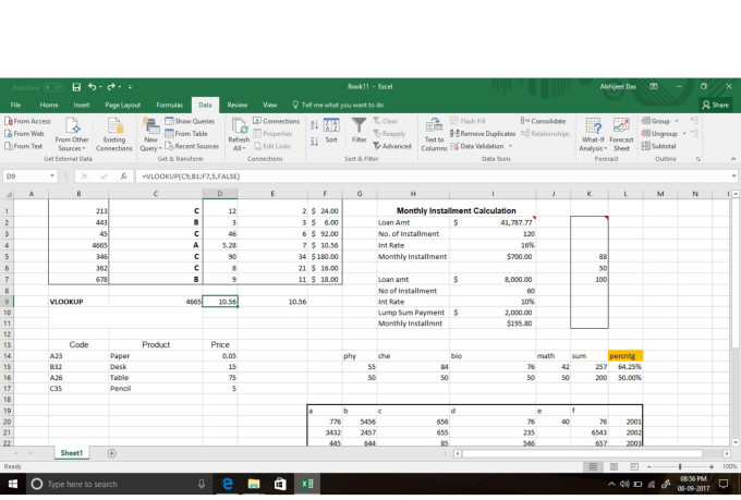 Create excel based datas, reports,charts, calc etc by Akdas12345