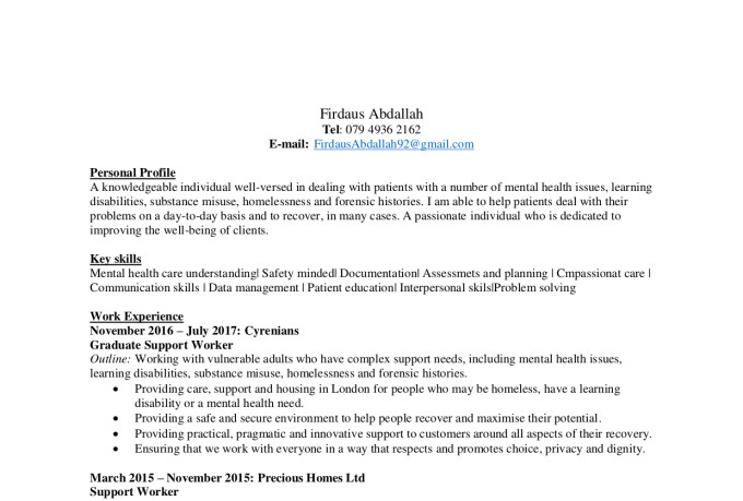Write Rewrite Cv Cover Letter By Victoriaafuape