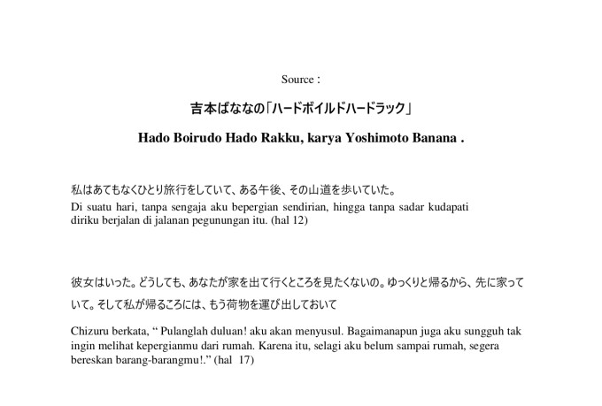 Translate Any Japanese And English Text To Indonesia By Citrawardani
