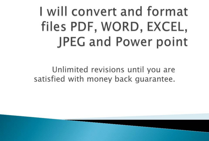 convert PDF, and prepare filable forms in excel