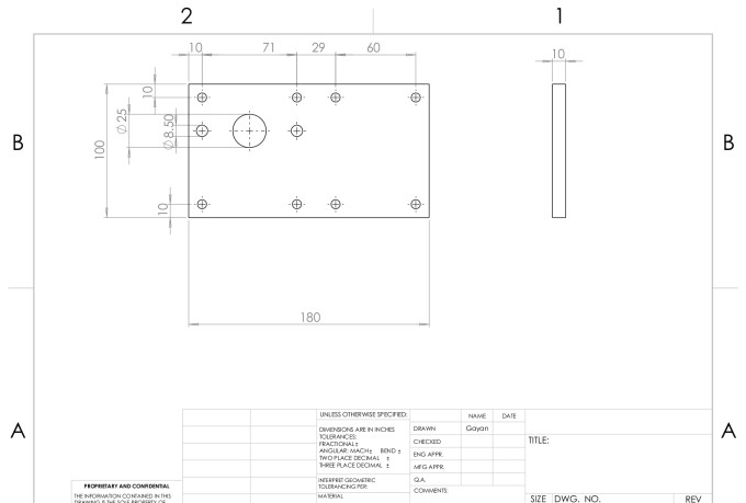 do 2d and 3d solidworks drawings for any applications