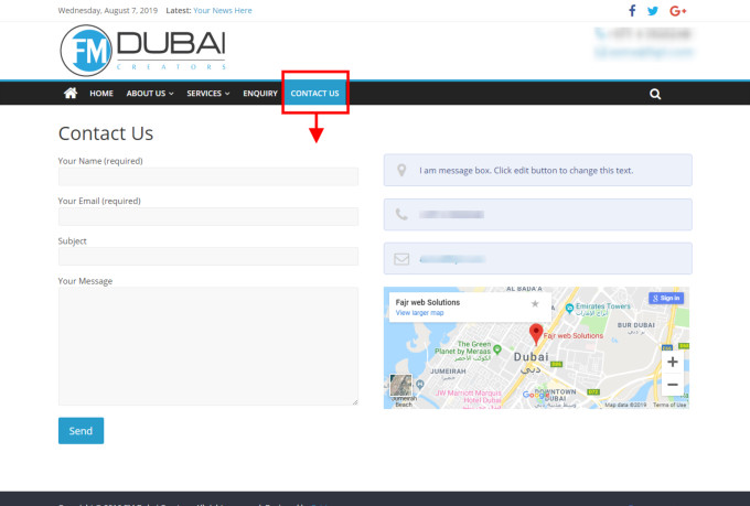 create PHP contact form, login, registration form and mysql database