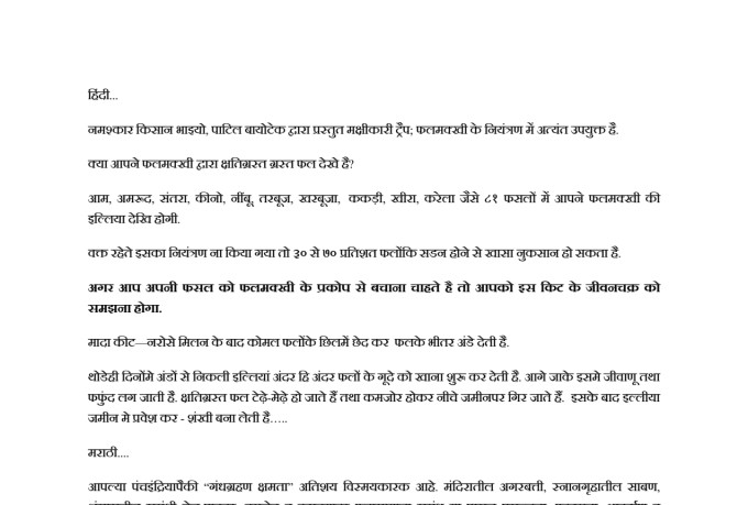 assignment in hindi marathi