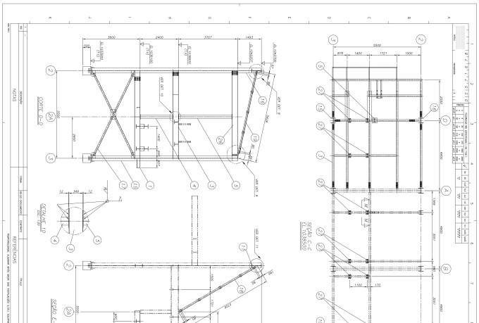 Remake in dwg or solidworks your physical drawings by Rodbatis | Fiverr