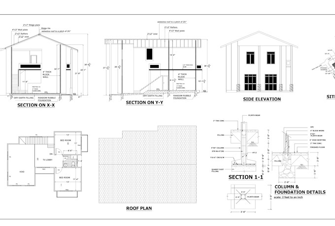 design and create auto cad 2d drawings with boq