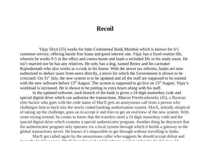 write a film script for you