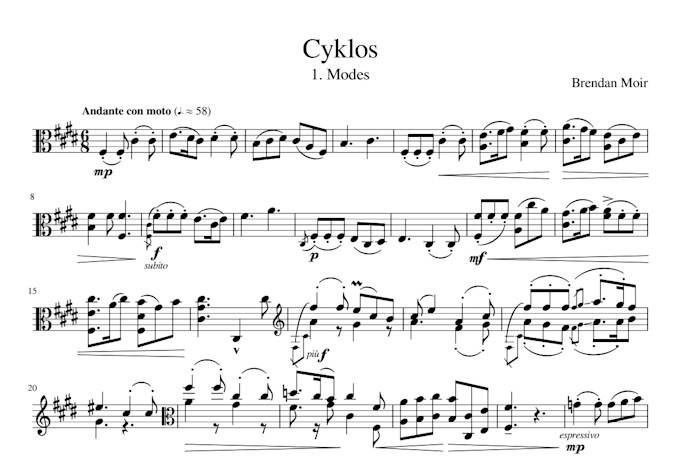 put your manuscripts into music notation software