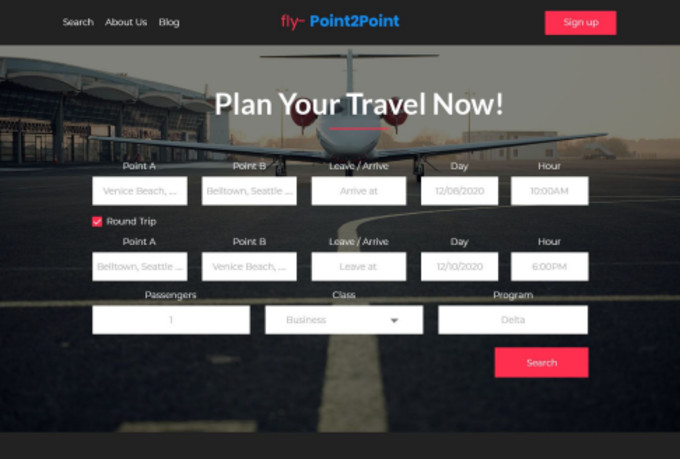 design figma website UI and landing page design