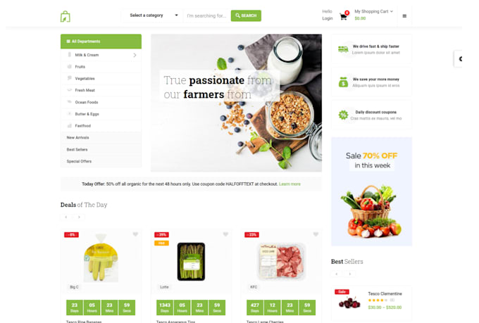 create a professional wordpress ecommerce website