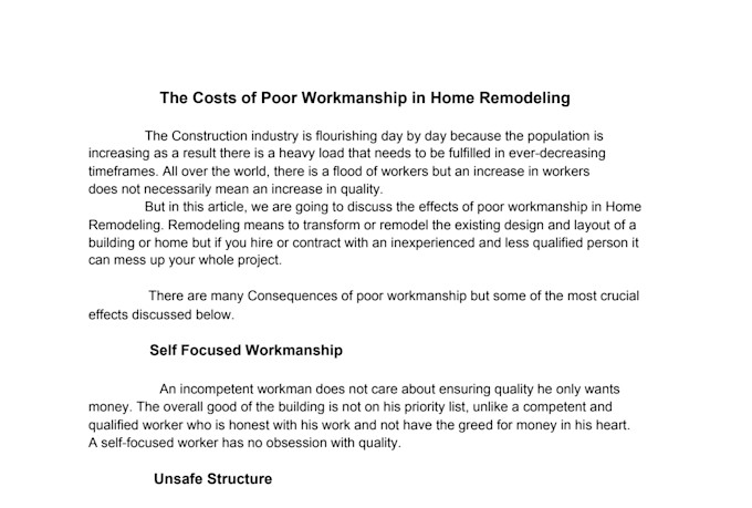 write home improvement,construction,plumbing,gardening,plants,hvac articles